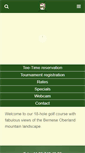 Mobile Screenshot of golfclubgstaad.ch